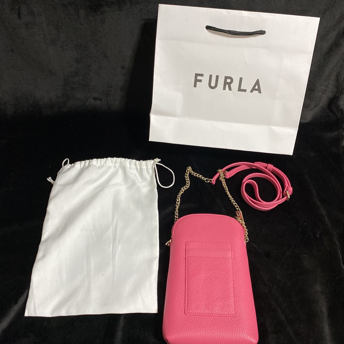 新品 FURLA フルラ スマホショルダーバッグ ミニポシェット ショルダー スマホバッグ  ショルダーバッグ ポシェット