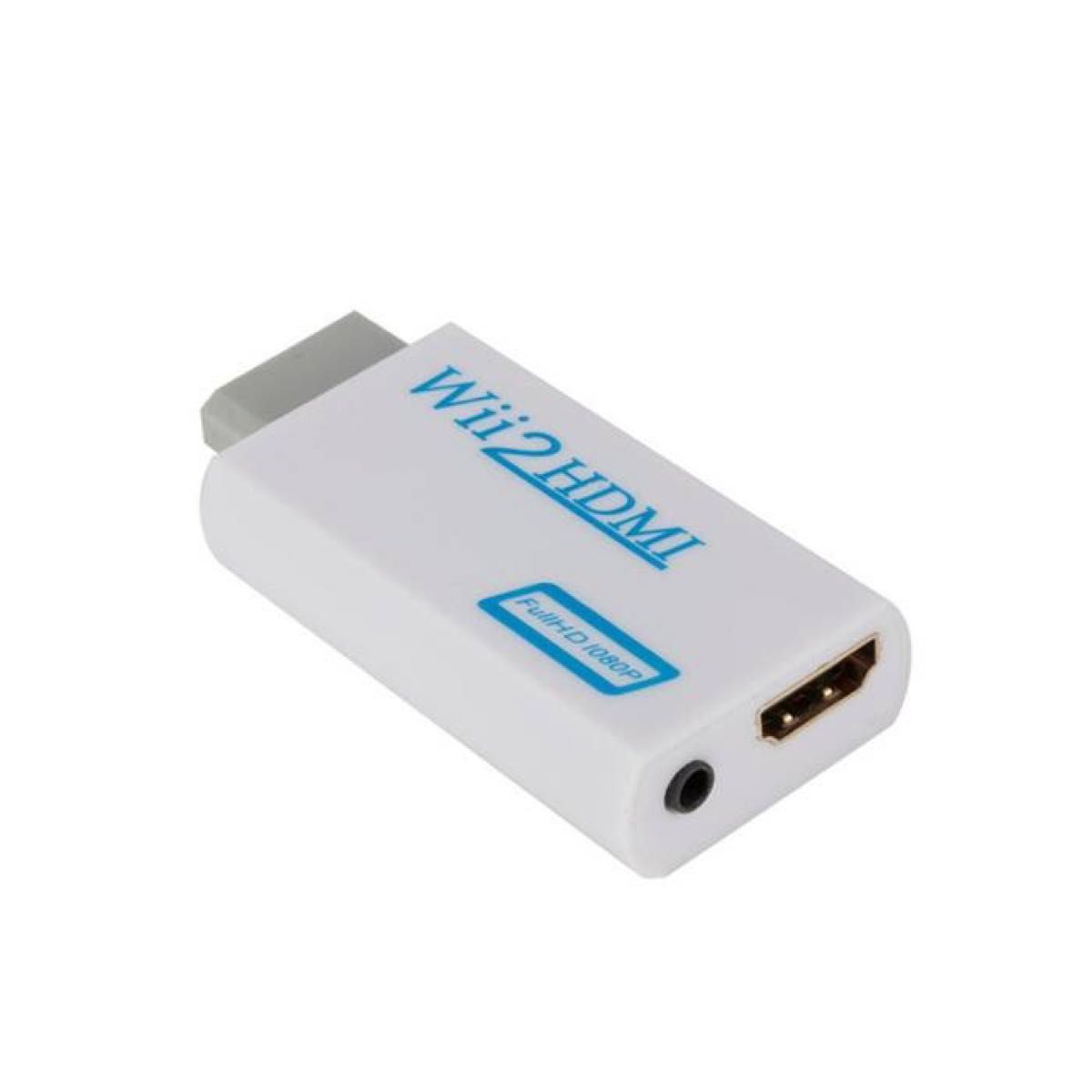 Wii to HDMI 変換アダプター白＋HDMIケーブル0.5m付き