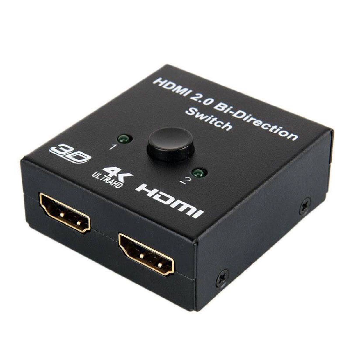 HDMI 4K対応セレクター 切替器 2入力1出力 1入力2出力