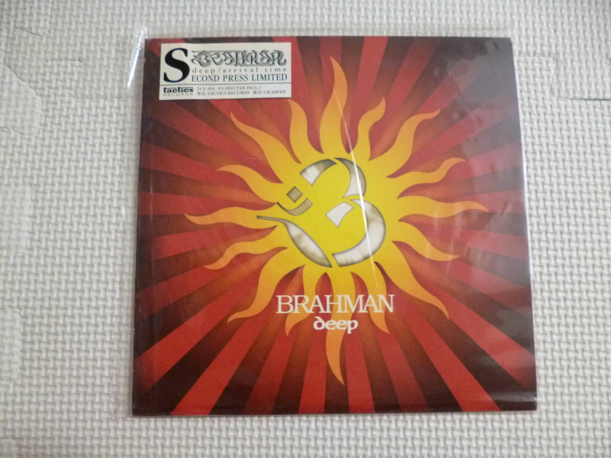 新品未使用 BRAHMAN / deep■2001年限定アナログ盤７”ep ブラフマン メロコア ハイスタ back drop bomb husking bee_画像1