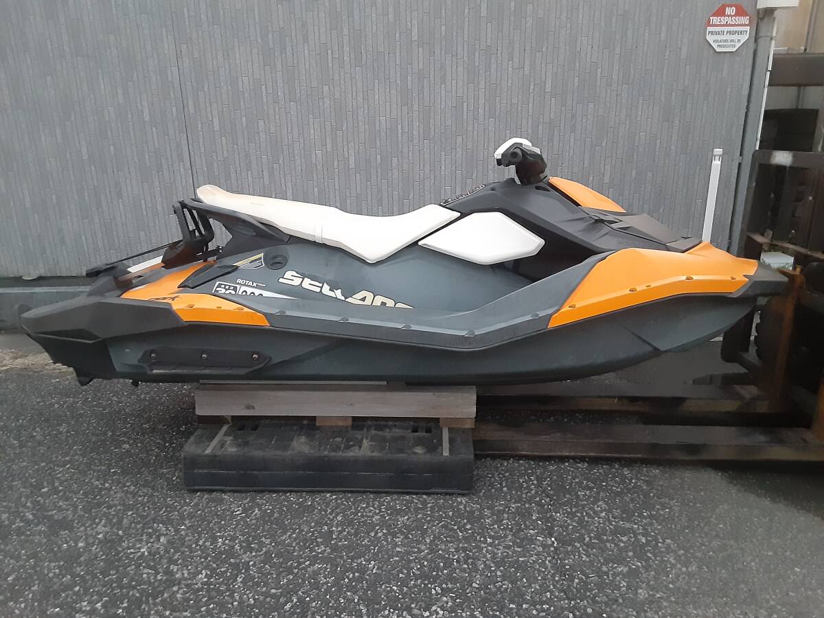 SEADOO SPARK 3-UP iBR 2014年 ジャンクの画像2