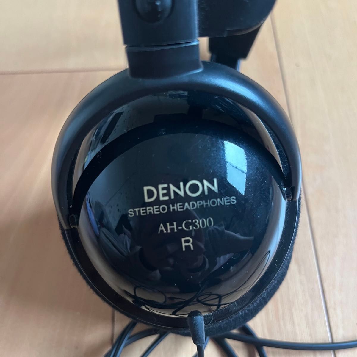 DENON デノン　ヘッドホン ヘッドフォン　オーバーヘッド型　ブラック