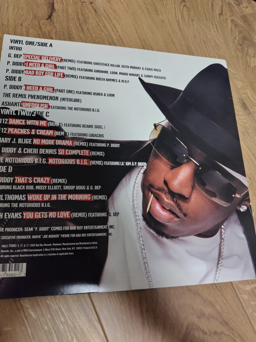 ★レコード 12inch P.DIDDY&BADBOY p.diddy 　　　　　 　　　WE INVENTED THE REMIX ヒップホップ ラップ_画像2