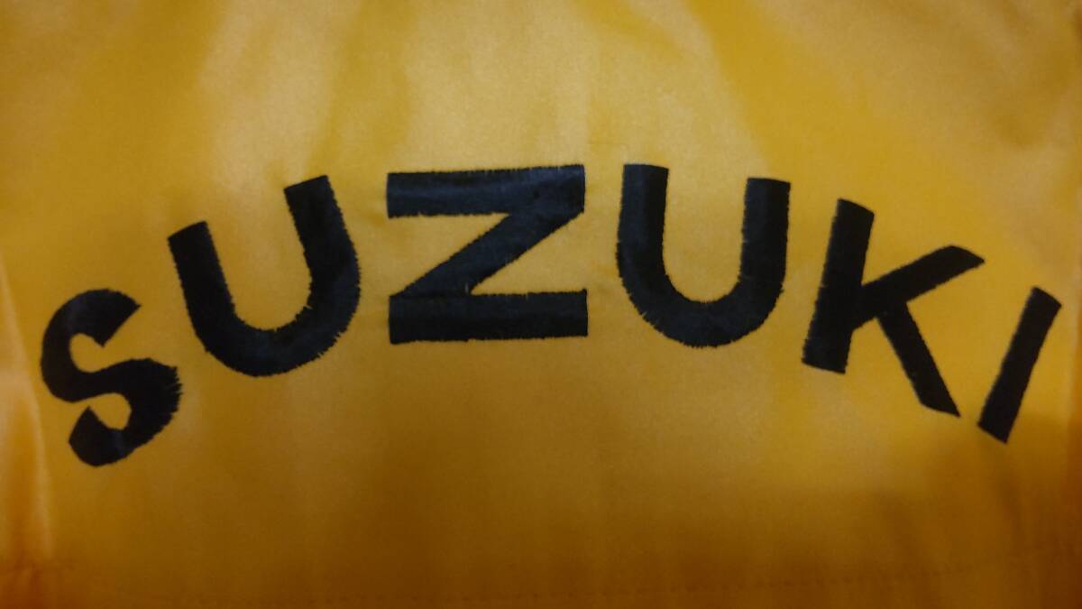 SUZUKI スズキ ジャケット イエロー サイズLの画像5