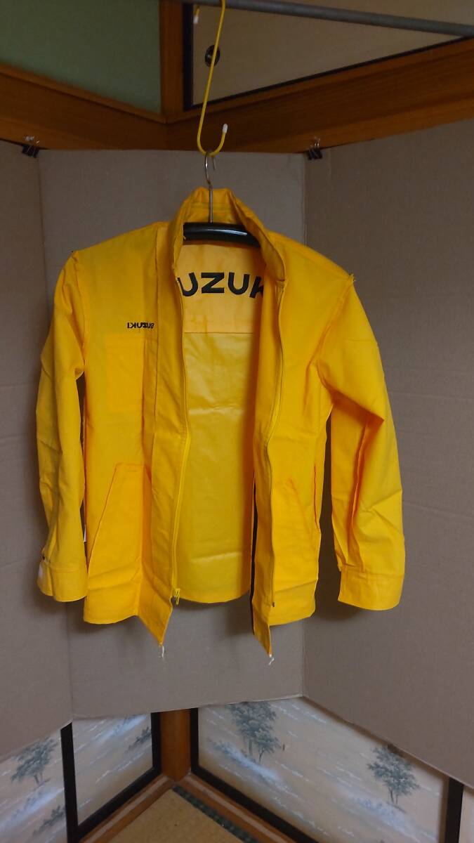 SUZUKI スズキ ジャケット イエロー サイズLの画像3