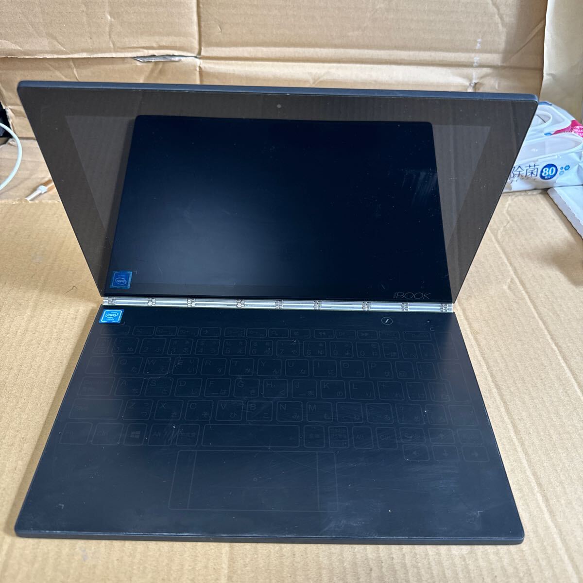 （Z-11）Lenovo YOGA BOOK with Windows YB1-X91L 動作未確認現状品_画像5