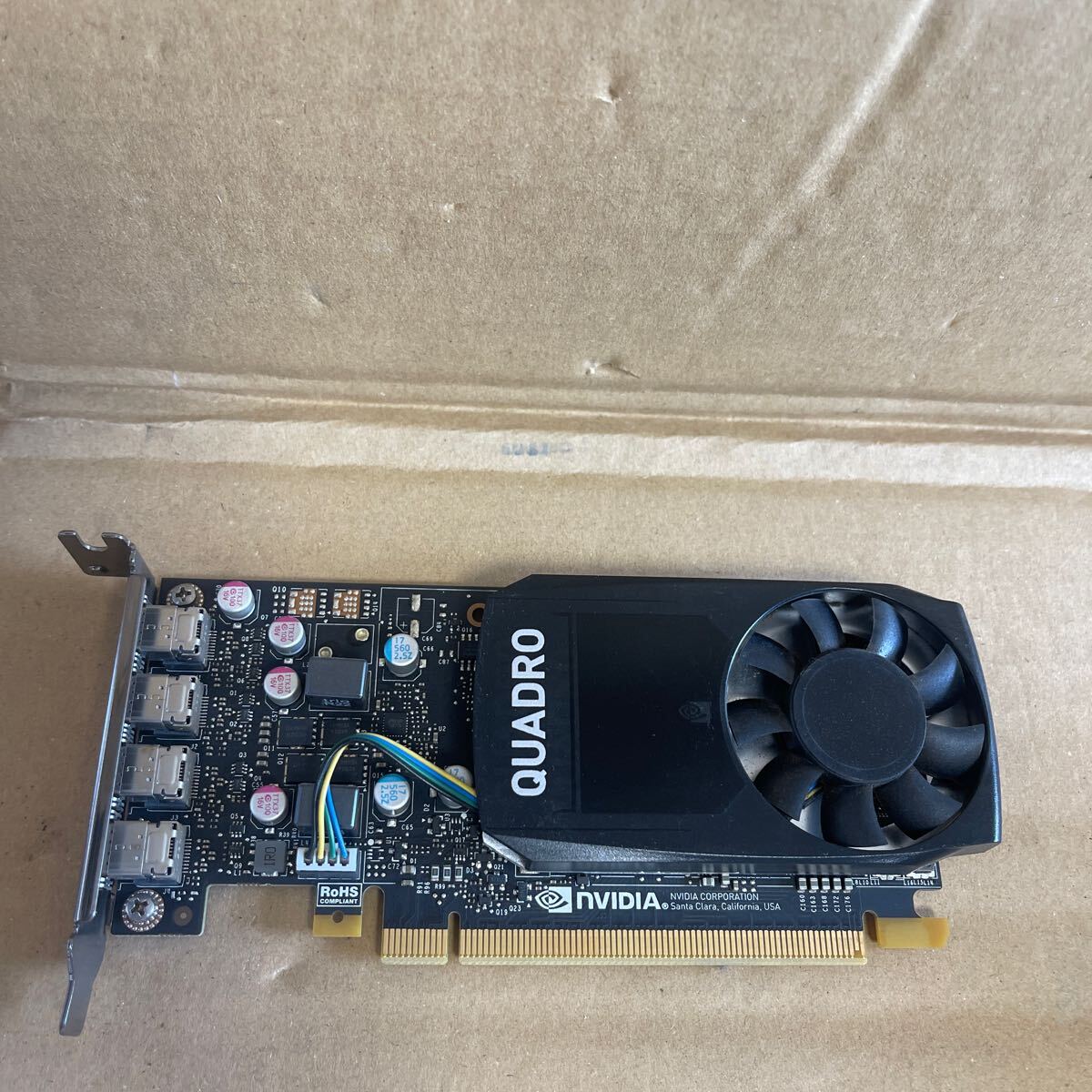 (03)NVIDIA Quadro P600 2GB 動作品_画像1