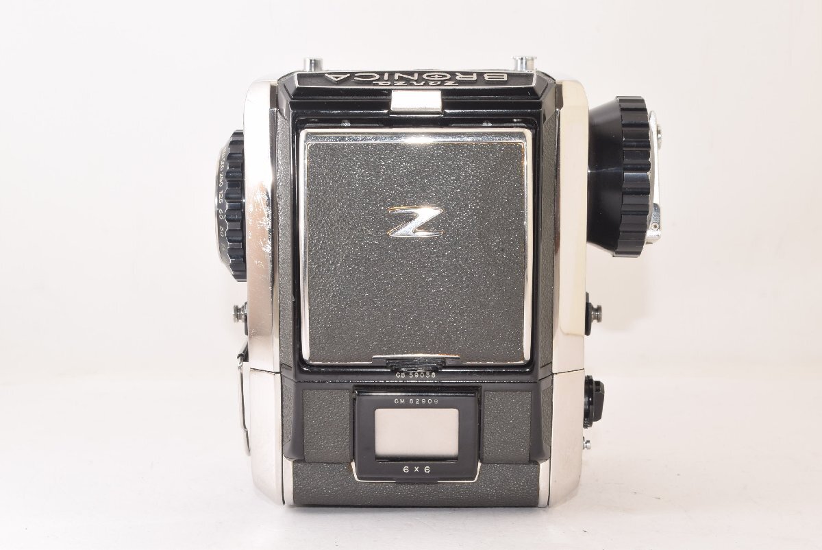 Zenza Bronica ゼンザブロニカ S2 ボディ 前期型 シルバー 中判カメラ J2404639の画像4
