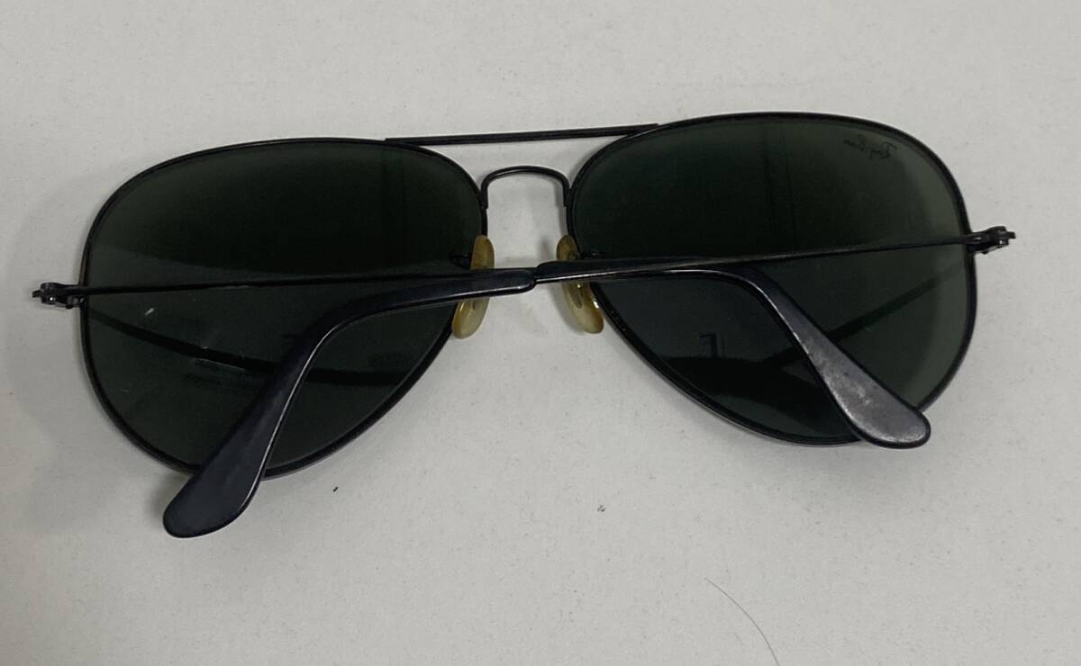 [SOB3607SG] 1 иен старт RayBan RayBan солнцезащитные очки б/у товар товары долгосрочного хранения текущее состояние товар очки очки черный очки кейс коллекция хобби 