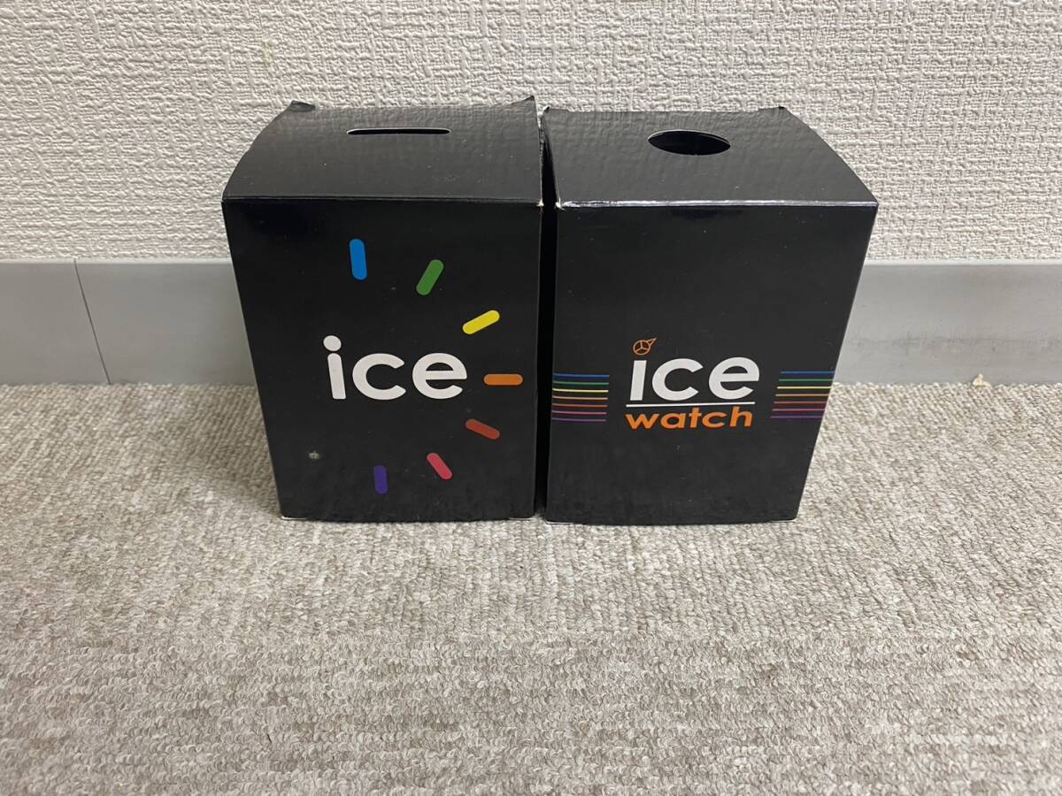 【MC4015,4016TF】1円～ ICE WATCH 2つセット アイスウォッチ 腕時計 ユニセックス ファッション 時計 の画像2