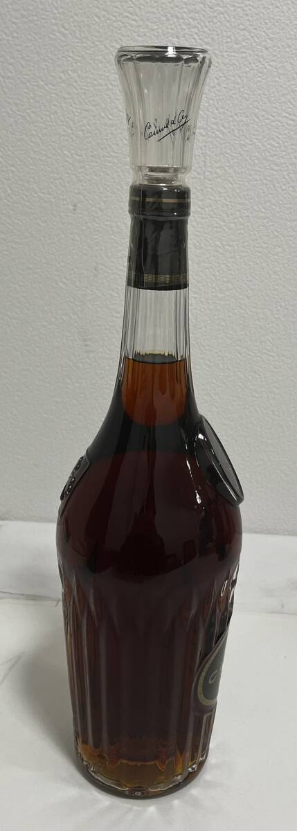 【SOB3529SG】1円～CAMUS カミュ XO 未開栓 中古品 長期保管品 現状品 お酒 アルコール 古酒 COGNAC コニャック ブランデー ロングネックの画像4