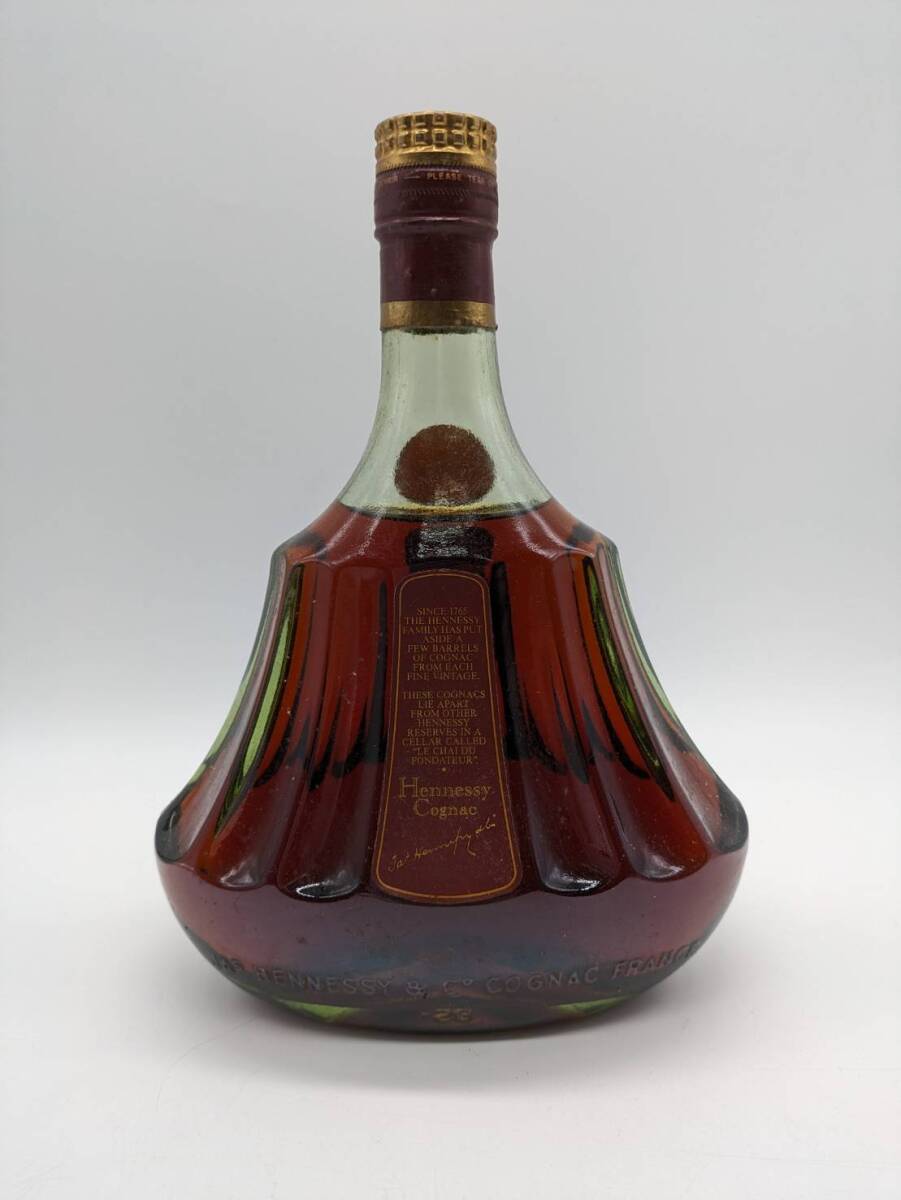 【OP12575SA】1円～未開栓 Hennessy ヘネシー Extra エクストラ COGNAC コニャック グリーンボトル 金キャップ 700ml ブランデー 洋酒 古酒の画像5