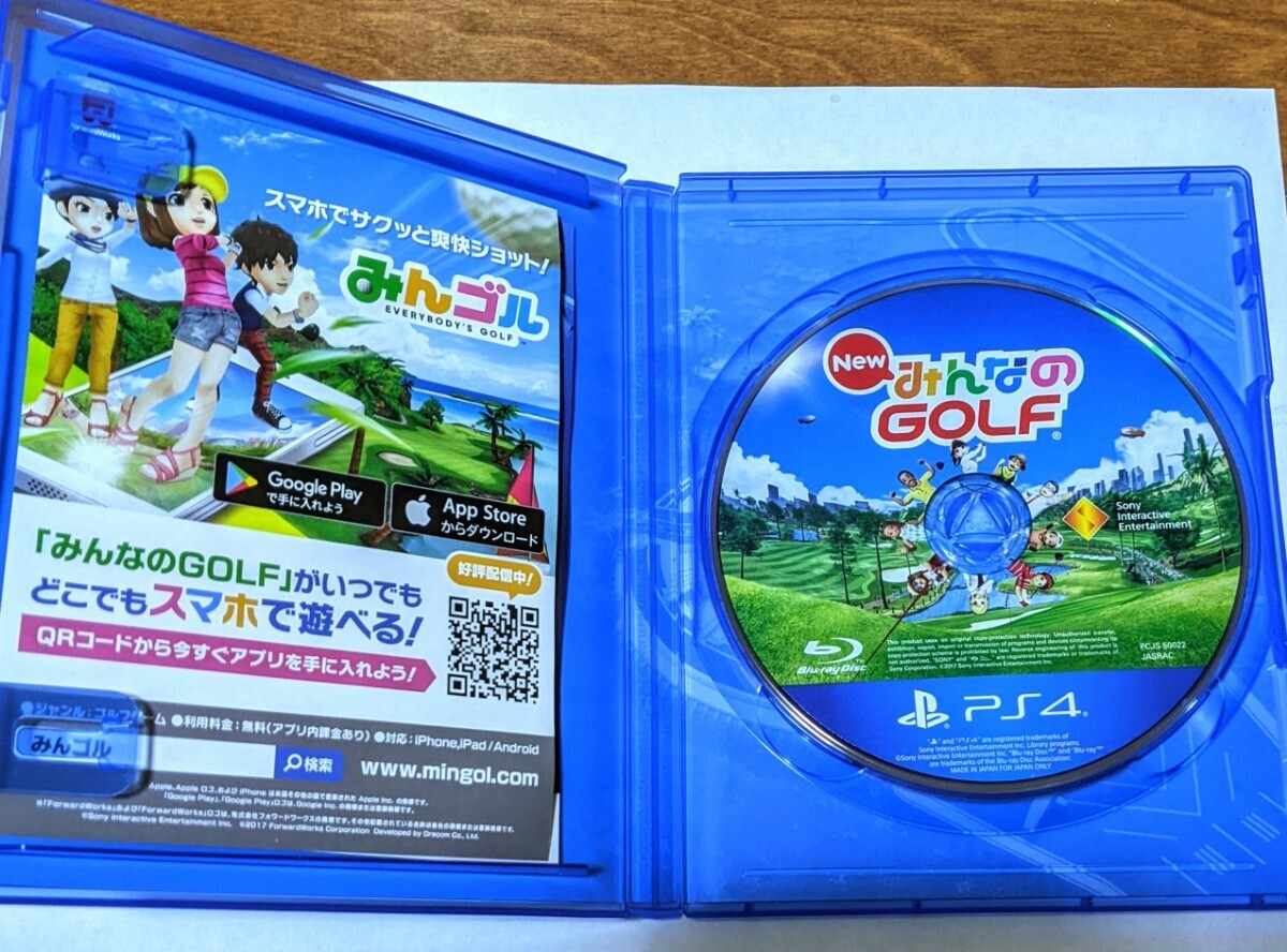 New みんなのGOLF PS4　24時間以内迅速発送_画像3