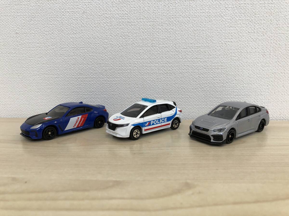 《6760》TAKARA TOMY トミカ 3台セット イトーヨーカドー イオン ヤマダ オリジナル / BRZ ・ ノート ・ WRX S4 ST1 / 箱付の画像3