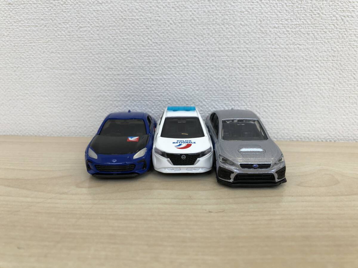 《6760》TAKARA TOMY トミカ 3台セット イトーヨーカドー イオン ヤマダ オリジナル / BRZ ・ ノート ・ WRX S4 ST1 / 箱付の画像4