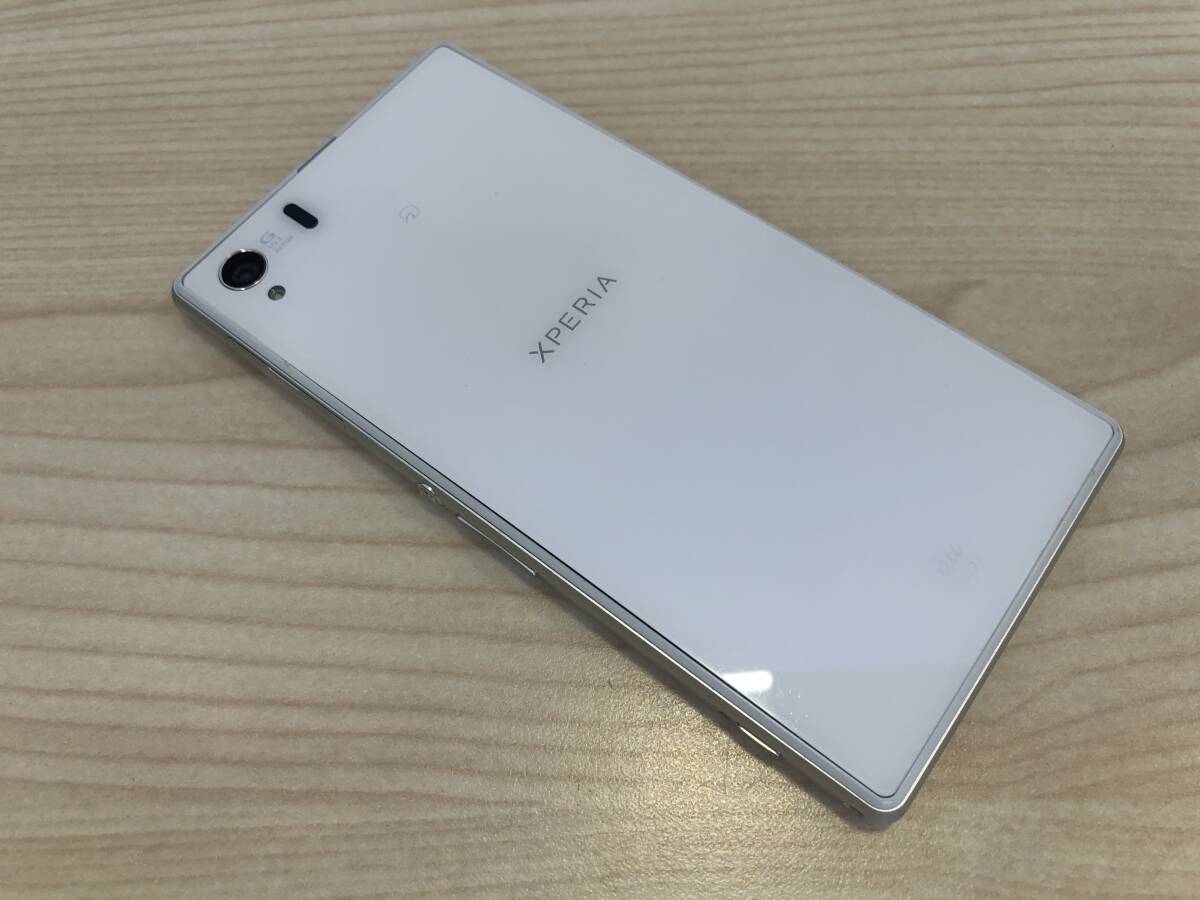 《H》SONY XPERIA SOL23 au 初期化済み・残債無し スマホ 白の画像7