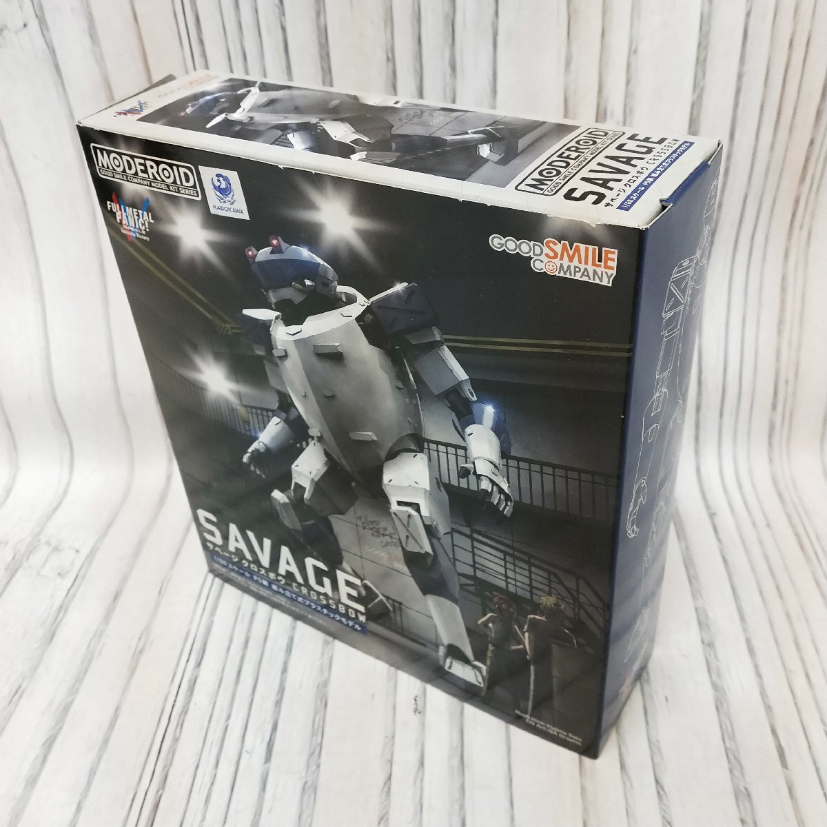 s001 H4 未組立 1/60 サベージ クロスボウ MODEROID フルメタル・パニック! グットスマイルカンパニー 保管品_画像1