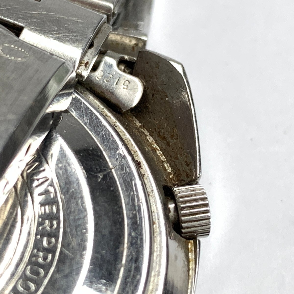f001 Z4 8. SEIKO セイコー 5 ファイブ 5126-7020 23石 AT 自動巻き シルバー文字盤 デイデイト 3針 メンズ 腕時計 稼働品の画像8