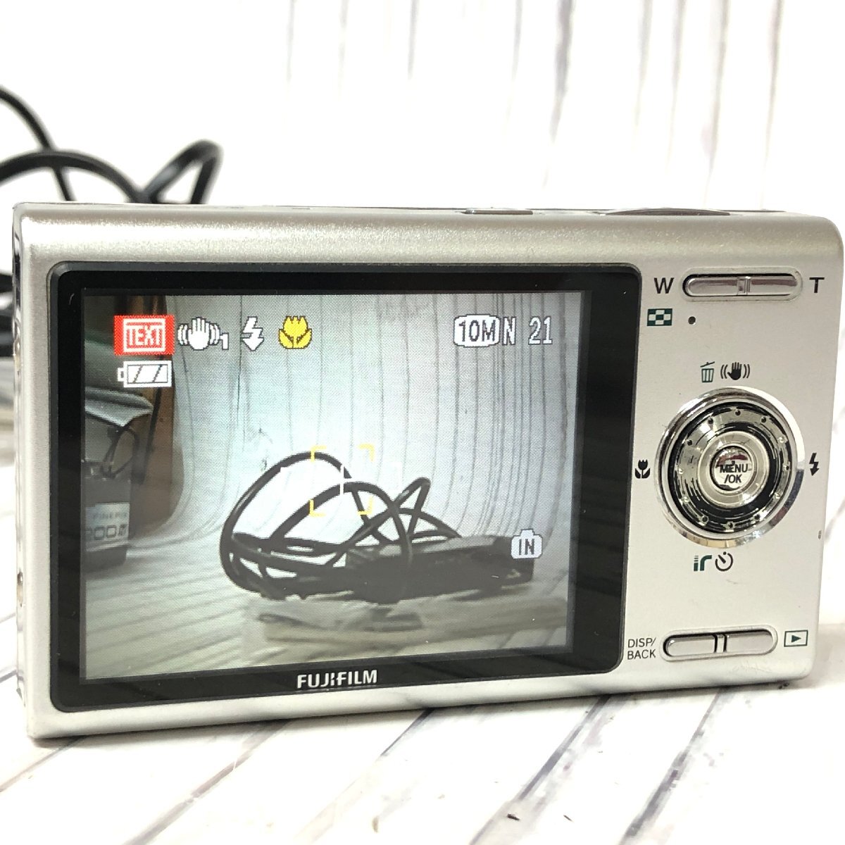 m001 Z2(60) FUJIFILM FINEPIX Z200fd 富士フイルム ファインピクス コンパクト デジタルカメラ デジカメ 通電確認済 現状渡しの画像5