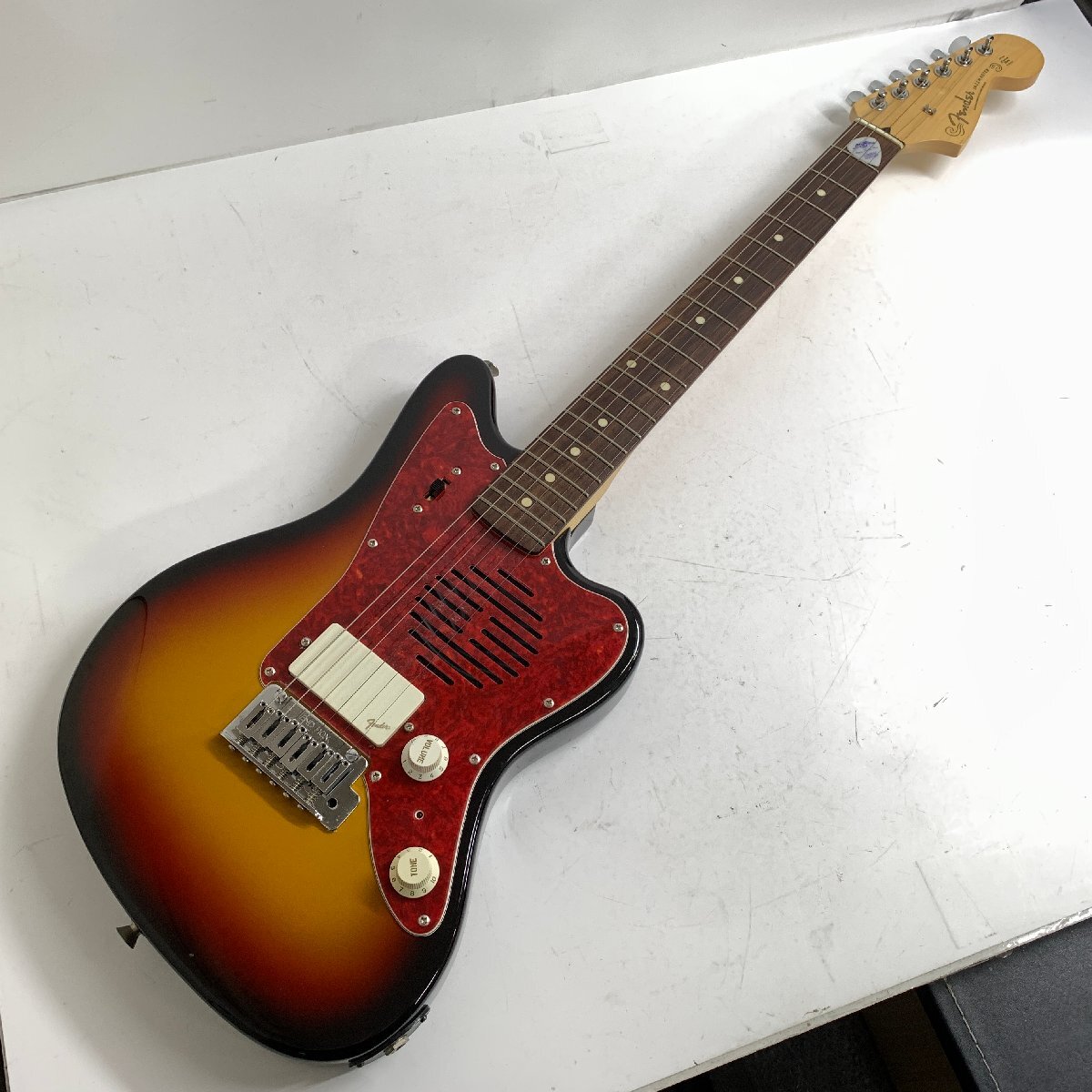 f001 F Fender Japan JAZZMASTER フェンダージャパン ジャズマスター エレキギター ソフトケース付き 音出し確認済の画像2