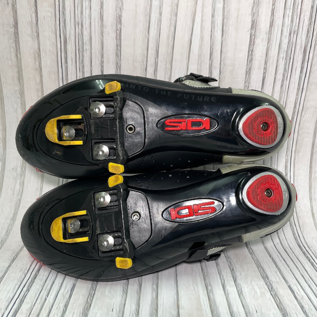 m002 E3(80) SIDI シディ ロードバイク用 シューズ サイズ44 シマノビンディング付 自転車 サイクリング 靴の画像5