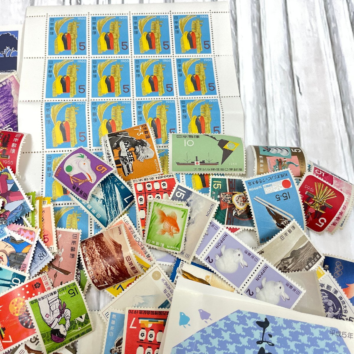 m002 H8 1 送料無料 未使用 バラ 切手 1万円分 額面10,000円分 まとめて 日本切手 郵便 記念切手の画像3