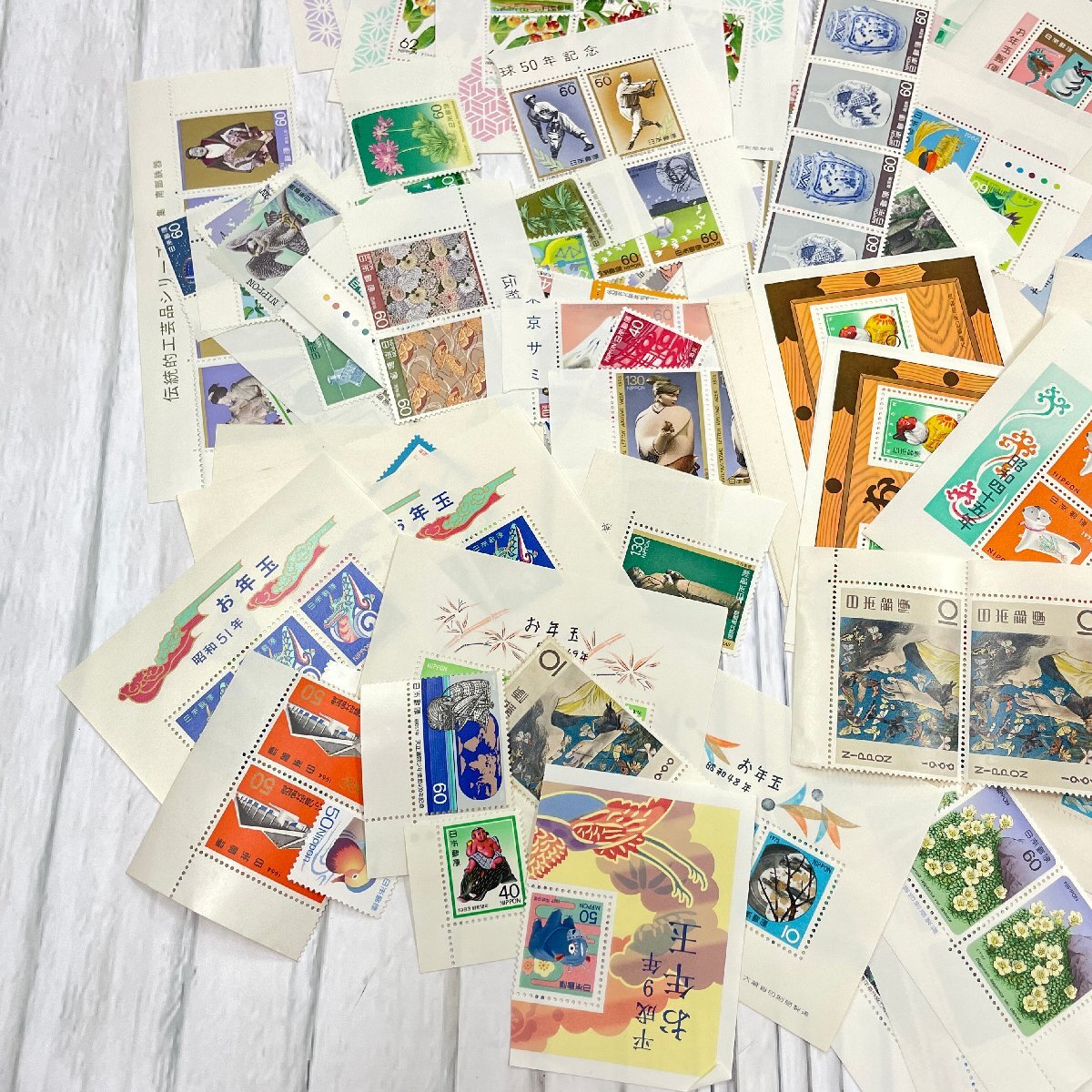 m002 H8 3 送料無料 未使用 バラ 切手 1万円分 額面10,000円分 まとめて 日本切手 郵便 記念切手の画像4