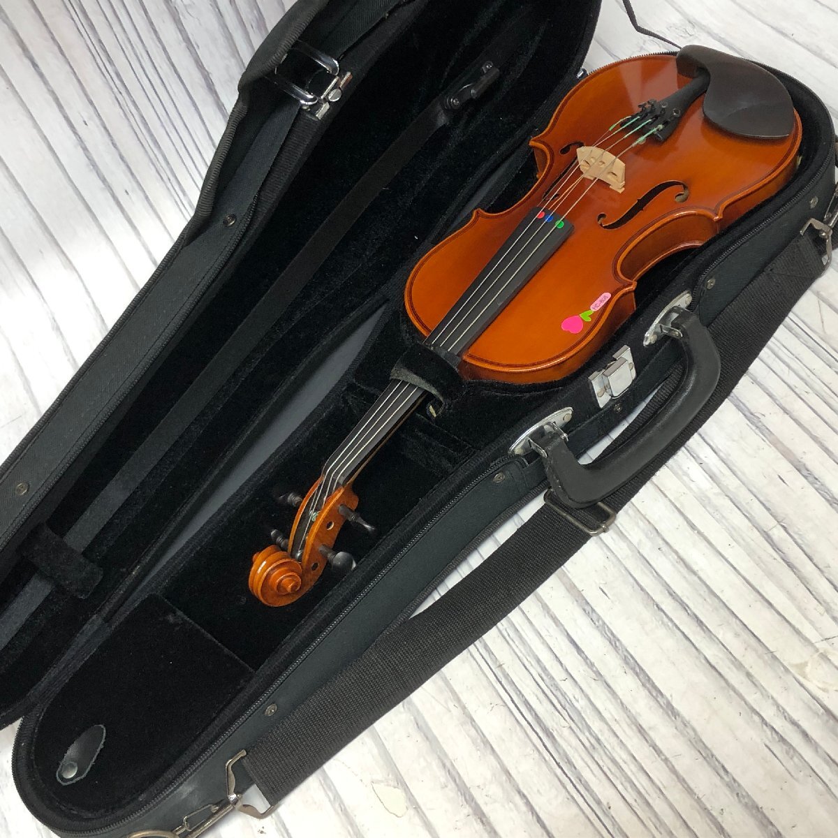 m001 J(120) Andreas Eastman VL80 2012年製 バイオリン 1/4 イーストマン ケース付 現状渡し KUN ショルダーレスト付の画像8