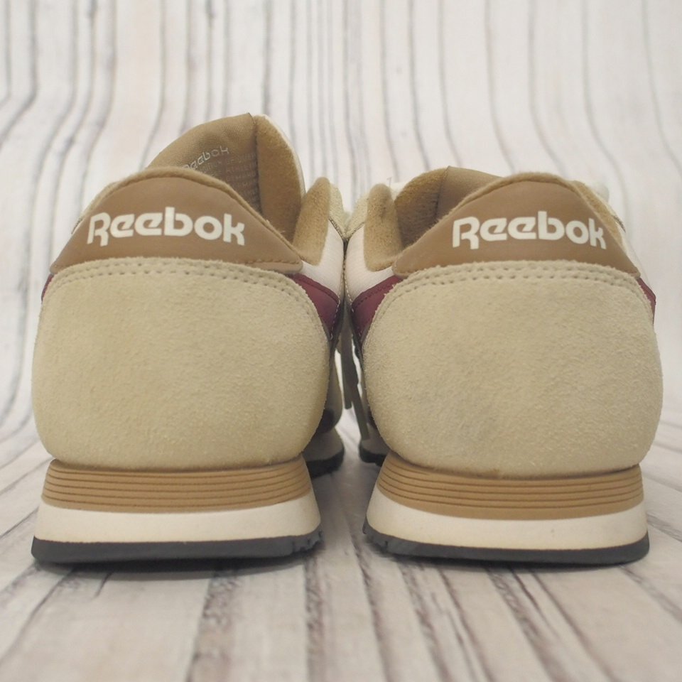 f002l F4 リーボック Reebok クラシック CLASSIC レディース 靴 スニーカー 23.5cm ブラウン×ベージュ系_画像5