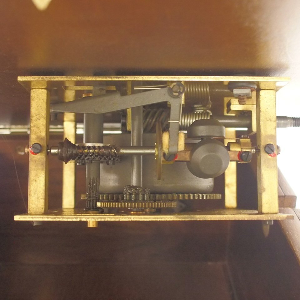 f002l KAIDAN Les Phonographes de Francois Desire Odobez 蓄音機 ウッドホーン 木製ラッパ アンティーク レトロ ジャンク品の画像6