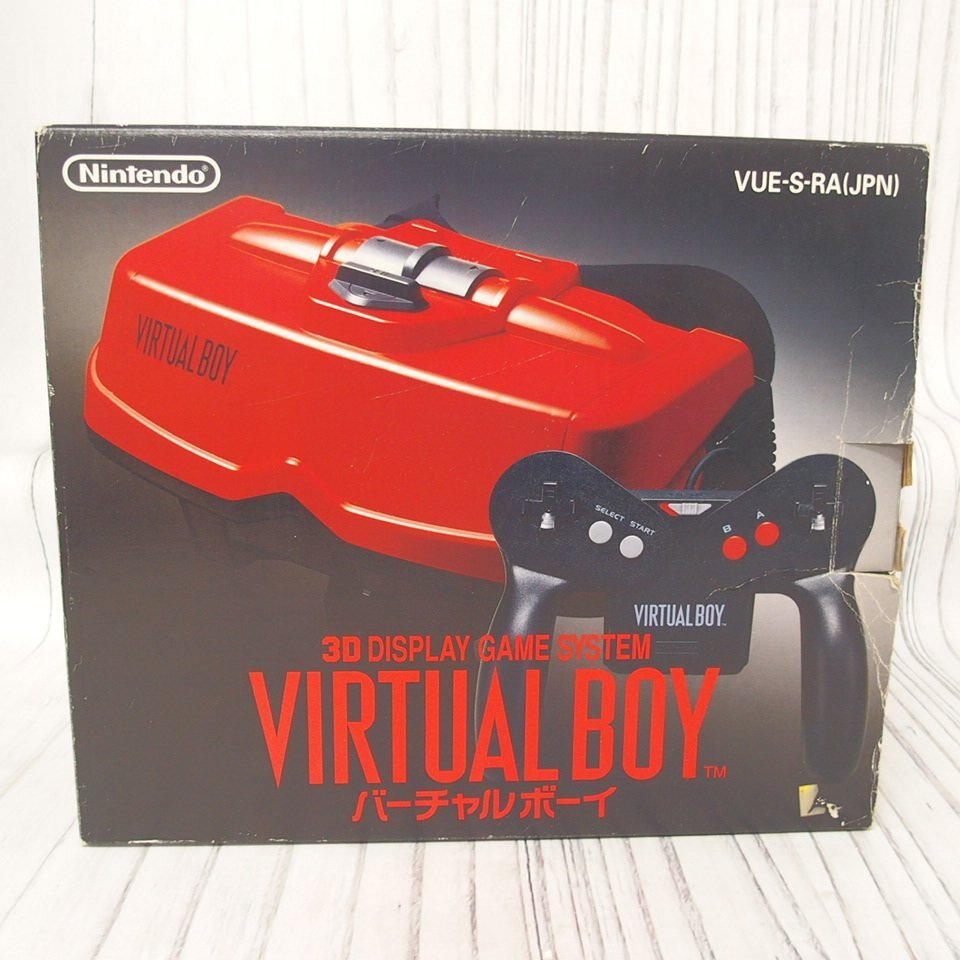 f002 KAIDAN 動作品 Nintendo 3D DISPLAY GAME SYSTEM VIRTUAL BOY VUE-S-RA バーチャルボーイ 本体 任天堂 稼働 1円～_画像6