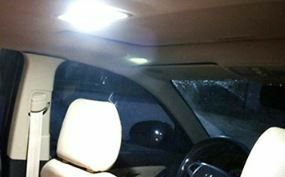 カーシャンデリア 42LED 12V ルーム ランプ ホワイト 車載 車用 汎用 室内灯 ライト 照明