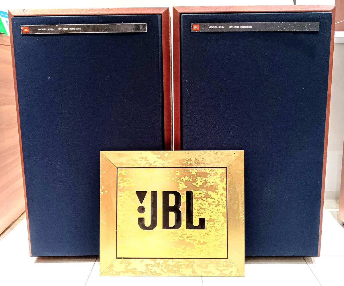 【え沖】 ☆ JBL 4344 スピーカーペア 音響機器 Professional Series ペアスピーカー 通電・音出し確認済 MDZ01MNB12_画像1