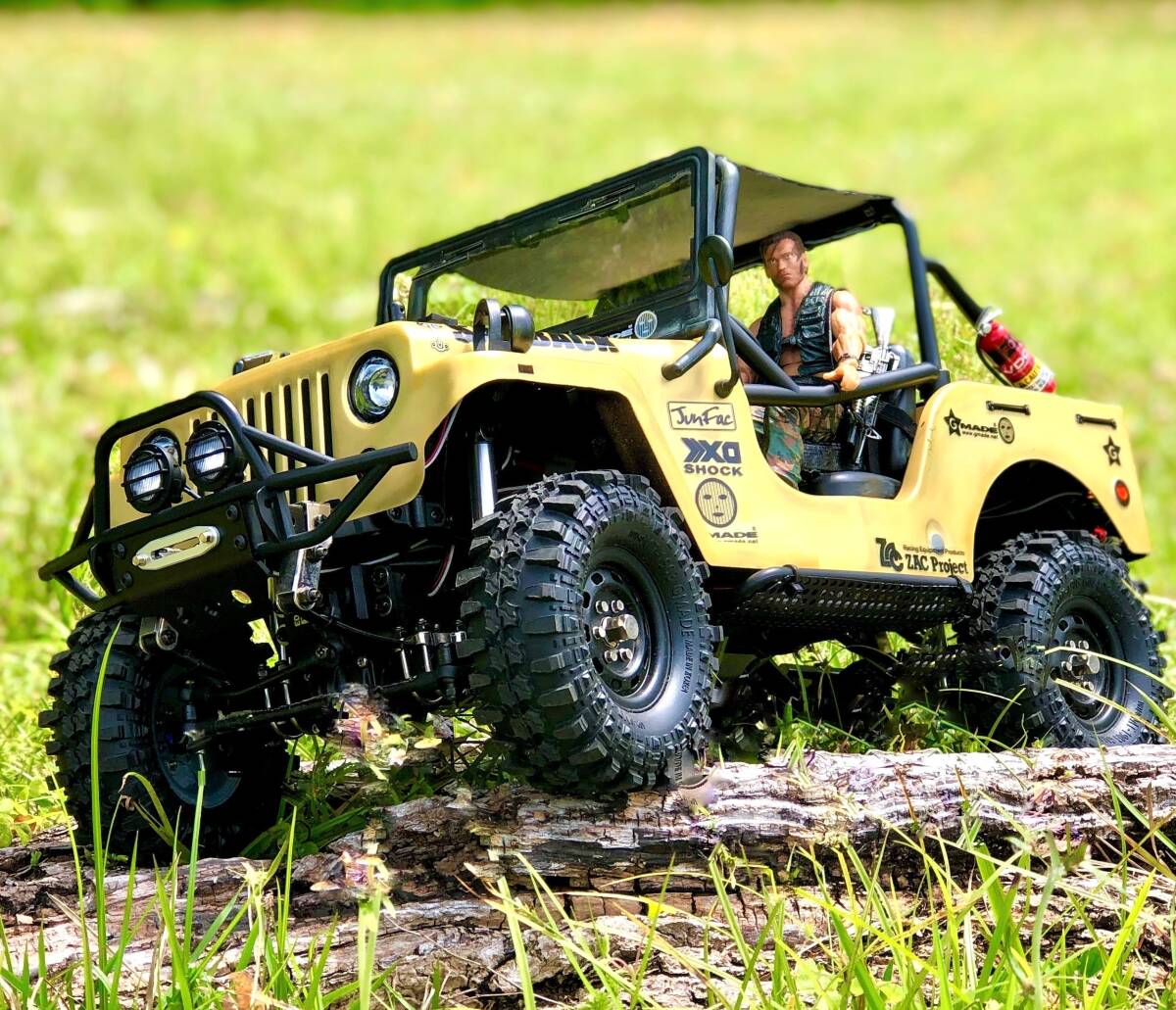 ★Gmade Sawback★USA・シュワルツェネッガーボディー 2台セット/検索：RC4WD・アキシャル・クローラーの画像4