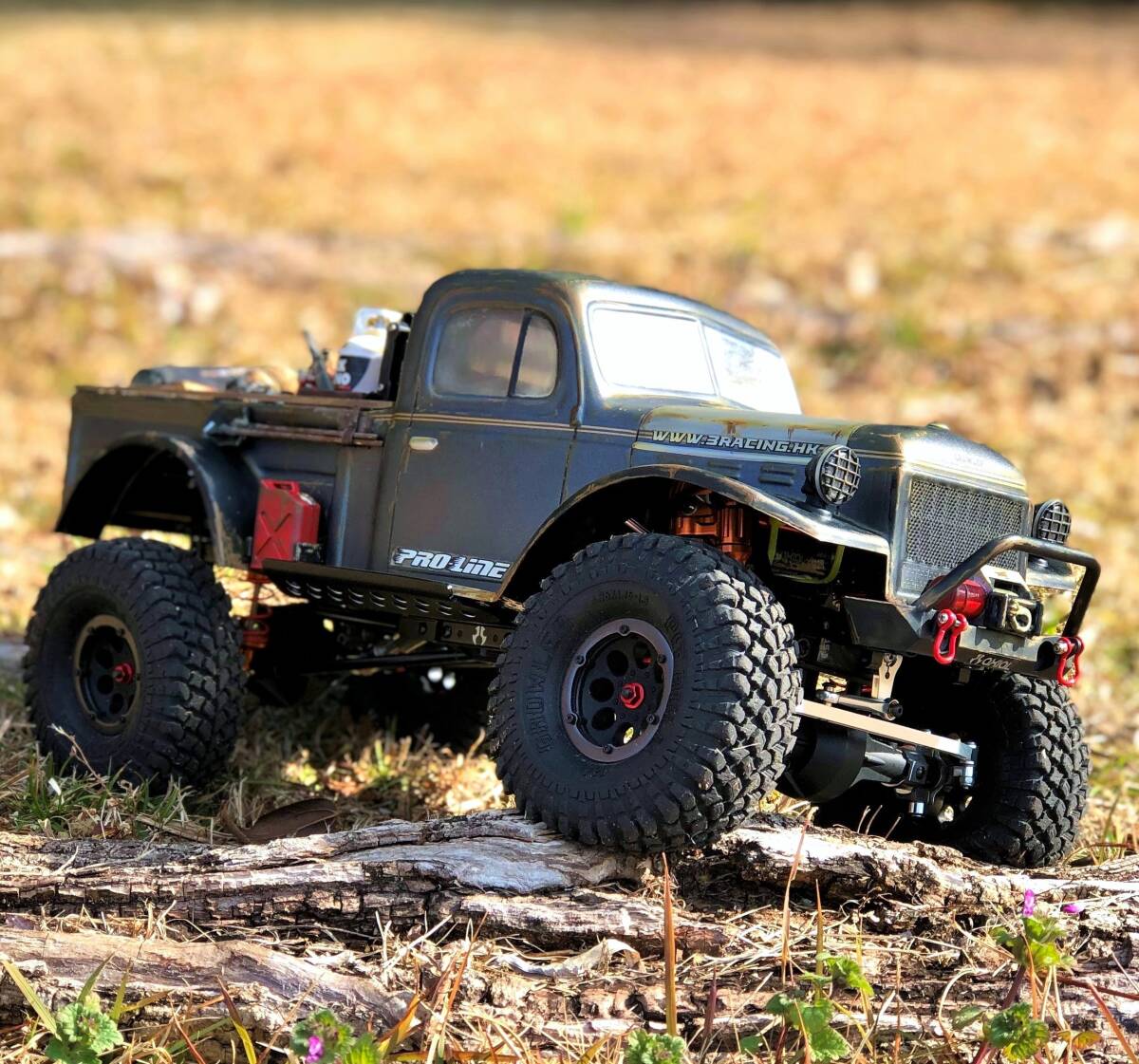 ★アキシャル SCX10 パワーワゴン自作スチールゲージ&トラック★検索：RC4WD・クローラー・CR01の画像6