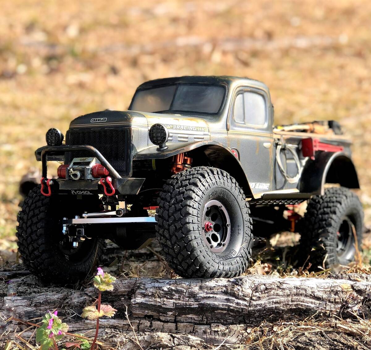 ★アキシャル SCX10 パワーワゴン自作スチールゲージ&トラック★検索：RC4WD・クローラー・CR01の画像5