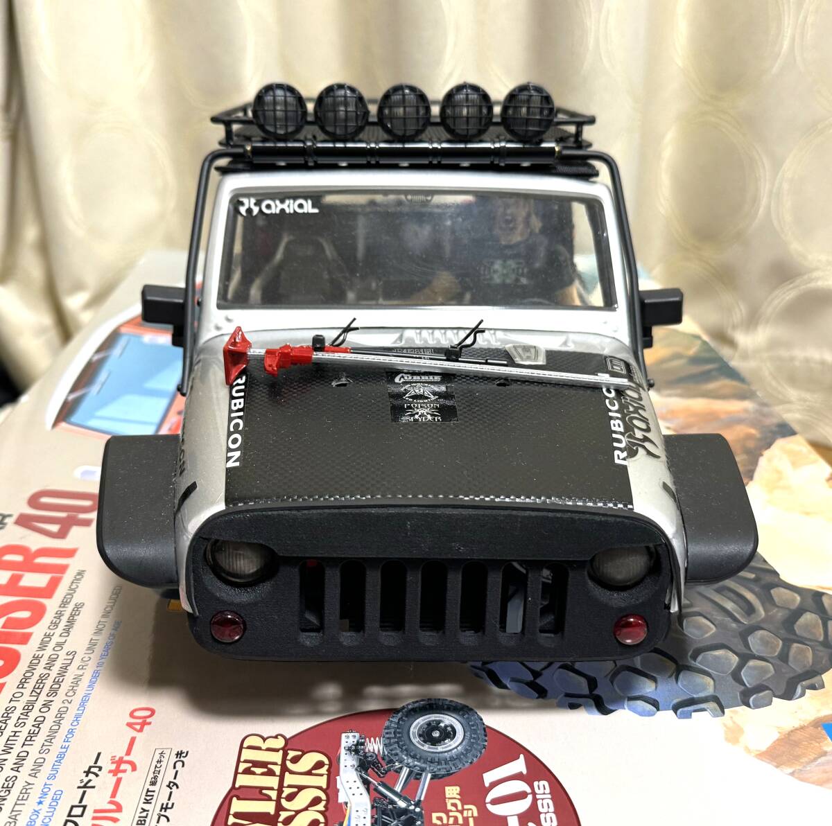 ★アキシャル Axial ジープラングラー アンリミテット ルビコン ボディー★検索：RC4WD・クローラーの画像3