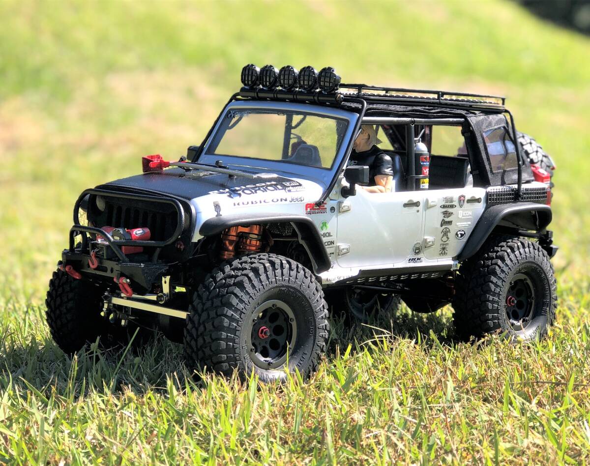 ★アキシャル Axial ジープラングラー アンリミテット ルビコン ボディー★検索：RC4WD・クローラーの画像9