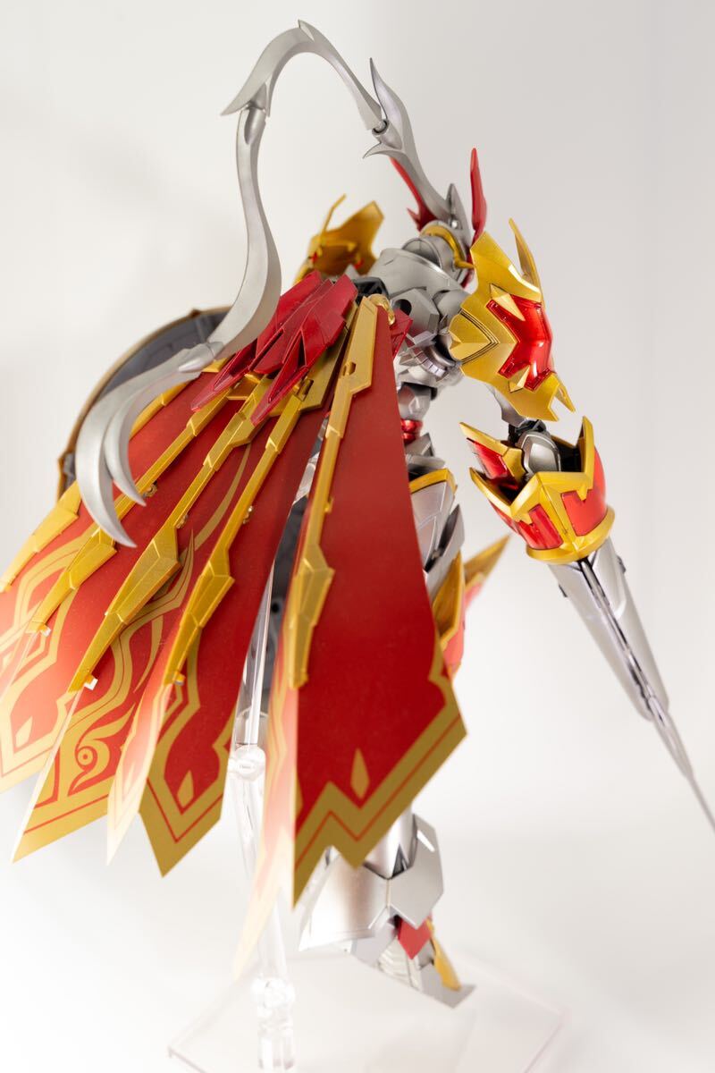 Figure-rise Standard Amplifiedデュークモン 塗装品 フィギュアライズスタンダード デジモンテイマーズ プラモデル 完成品_画像8