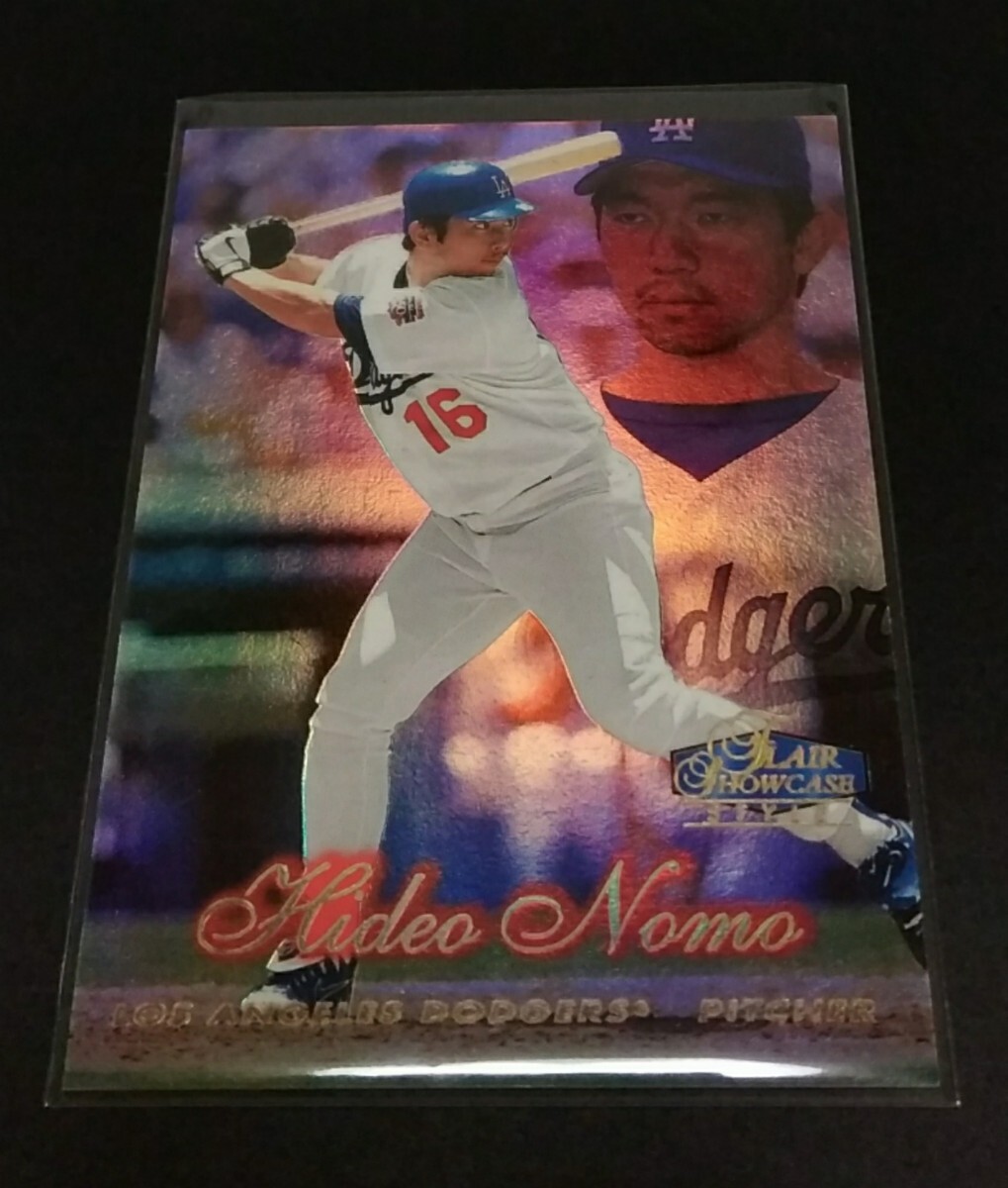 MLB 1998年FLAIR SHOWCASE 野茂英雄(ドジャース)SECTION 2 ROW 2 SEAT 59。_画像1