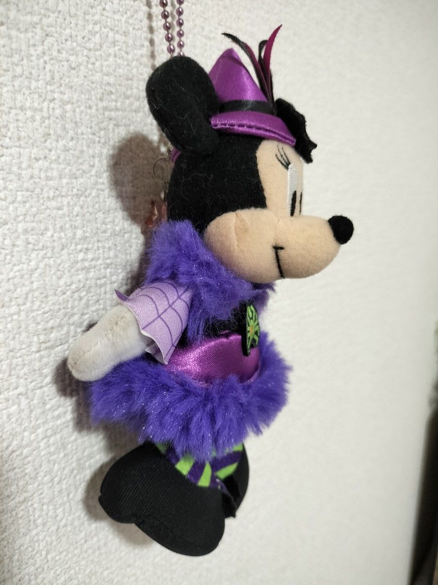 ディズニー ミニー ぬいぐるみストラップ ハロウィン