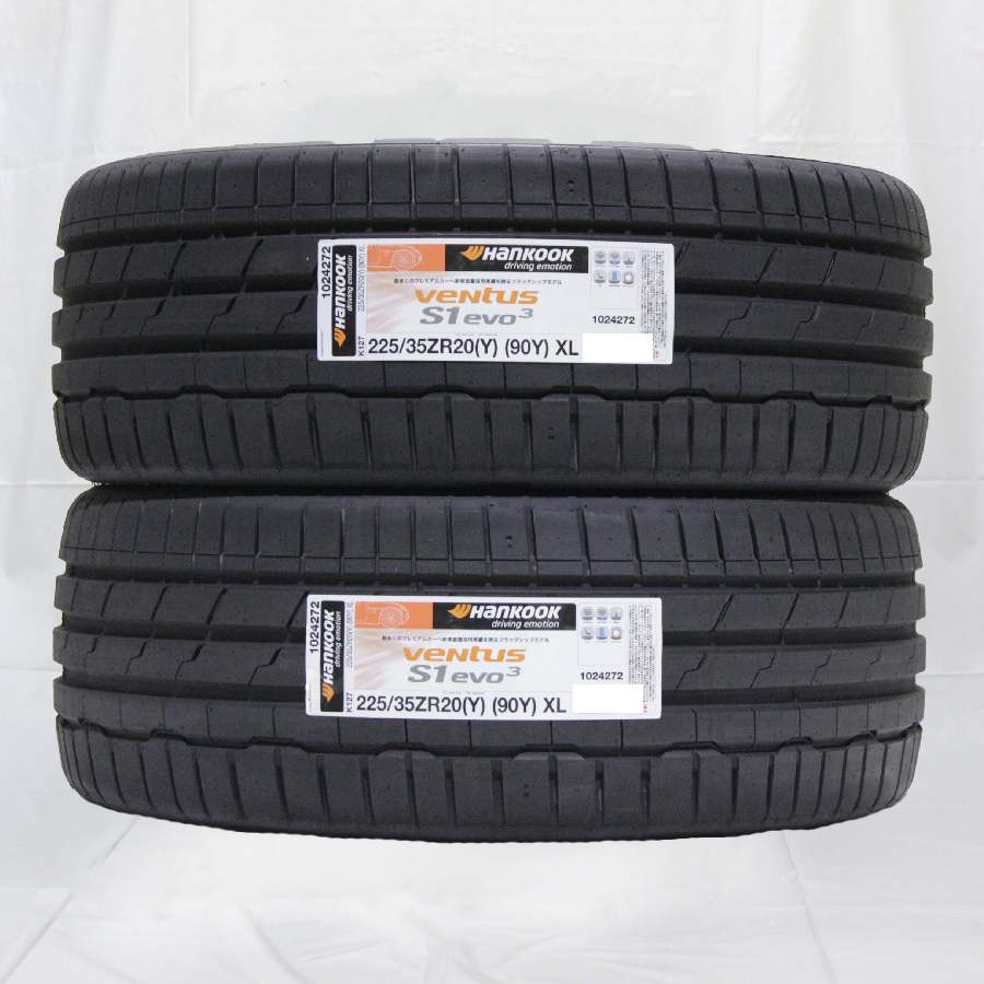 225/35R20 90Y XL HANKOOK ハンコック ベンタス VENTUS S1 EVO3 K127 24年製 正規品 送料無料 2本セット税込 \25,900 より 1_画像1