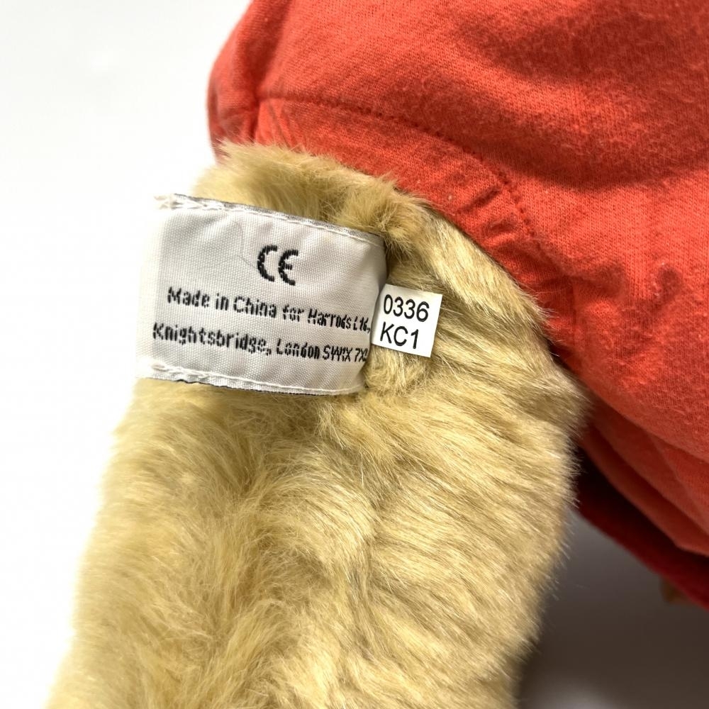  Harrods [Harrods] Harrods Bear 2003 плюшевый мишка мягкая игрушка медведь .. зима specification пальто 16681