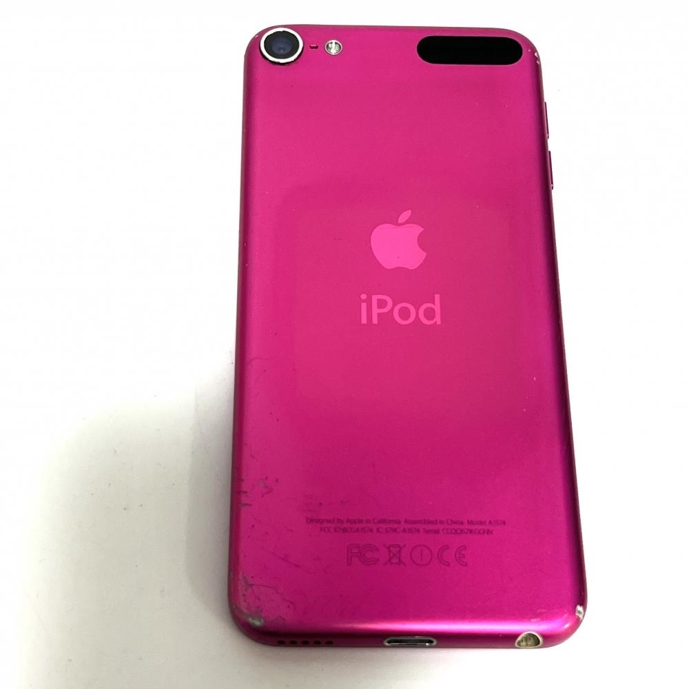 初期化済み ジャンク扱い アップル【Apple】iPod touch 第6世代 64GB A1574 ピンク オーディオ 音楽プレーヤー バッテリー著しく劣化 17835_画像2