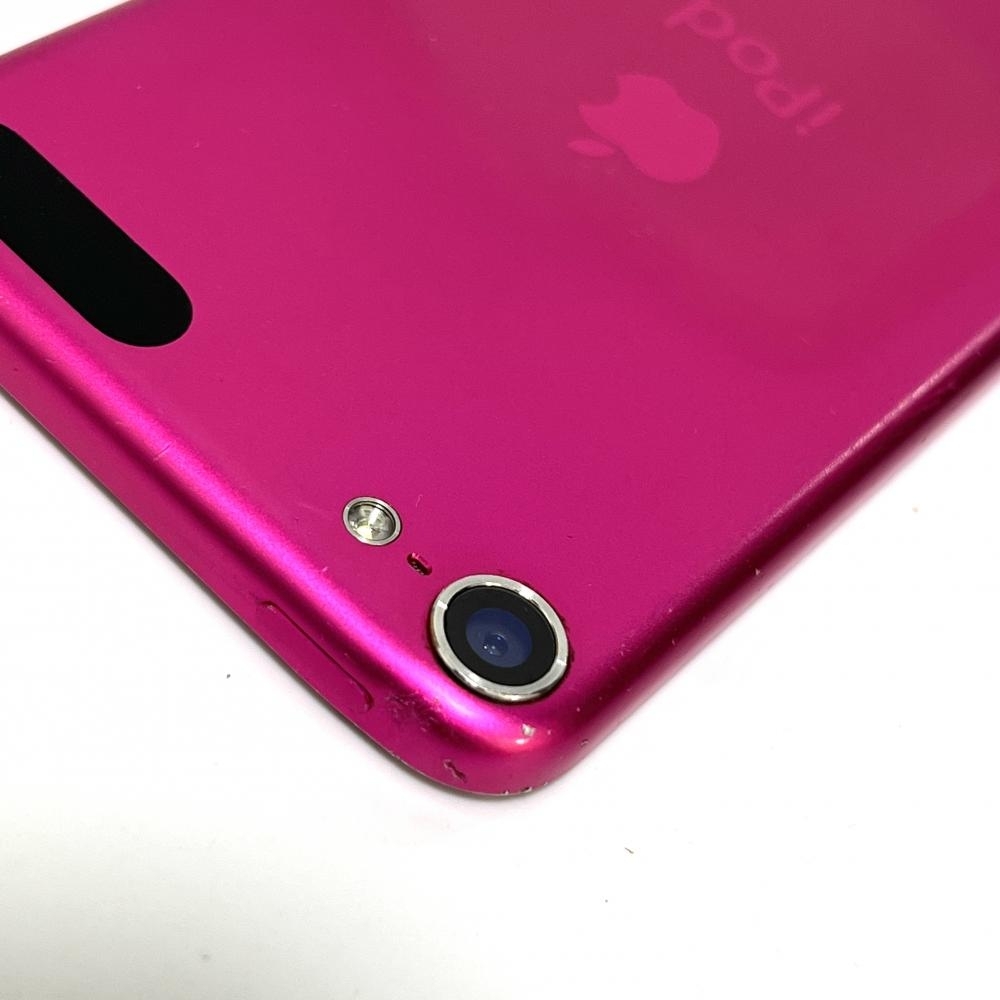初期化済み ジャンク扱い アップル【Apple】iPod touch 第6世代 64GB A1574 ピンク オーディオ 音楽プレーヤー バッテリー著しく劣化 17835_画像3