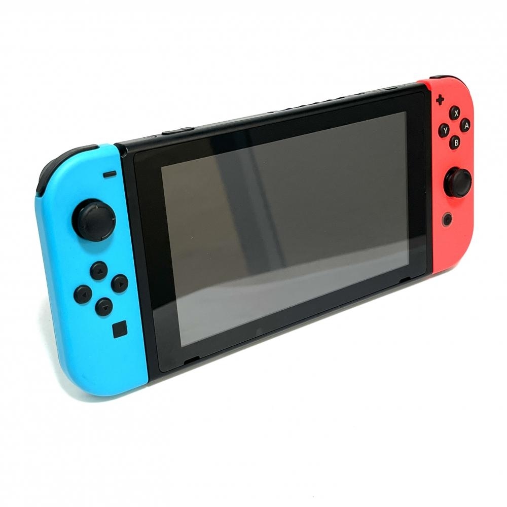 任天堂 【Nintendo】 HAC-001(-01) nintendo SWITCH (新型) ネオンブルー・ネオンレッド RingFit Adventure付 ニンテンドースイッチ 17947_画像2