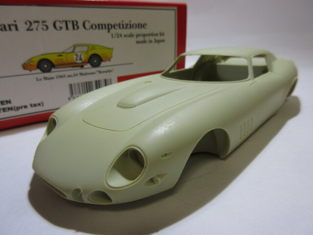 モデルファクトリーヒロ MFH フェラーリ 275GTB Competizione 6885GT LM 1965 1/24 レジンキット MODEL FACTORY HIRO FERRARI 275 ルマンの画像1