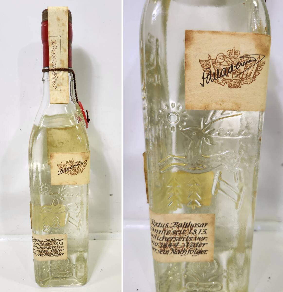 □[未開栓]SCHLADERER Kirschwasser シュラドラー キルシュワッサー ブランデー 箱付き 700ml 45%の画像4