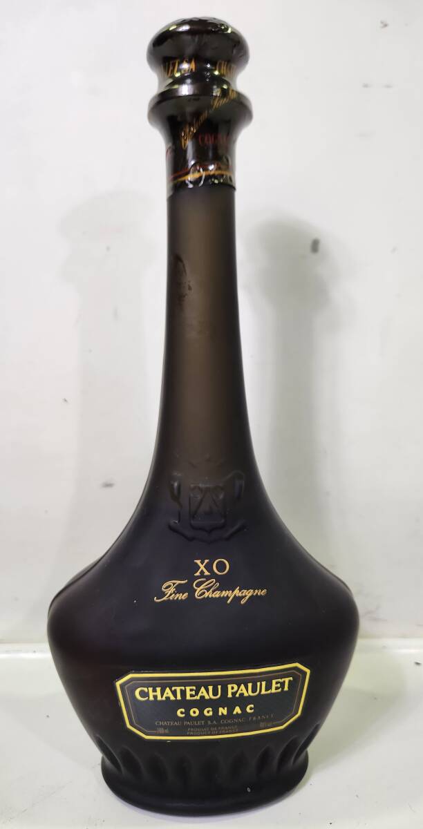 □[未開栓]古酒 CHATEAU PAULET COGNAC XO シャトーポーレ ファインシャンパーニュ コニャック ブランデー 700ml 40％の画像1