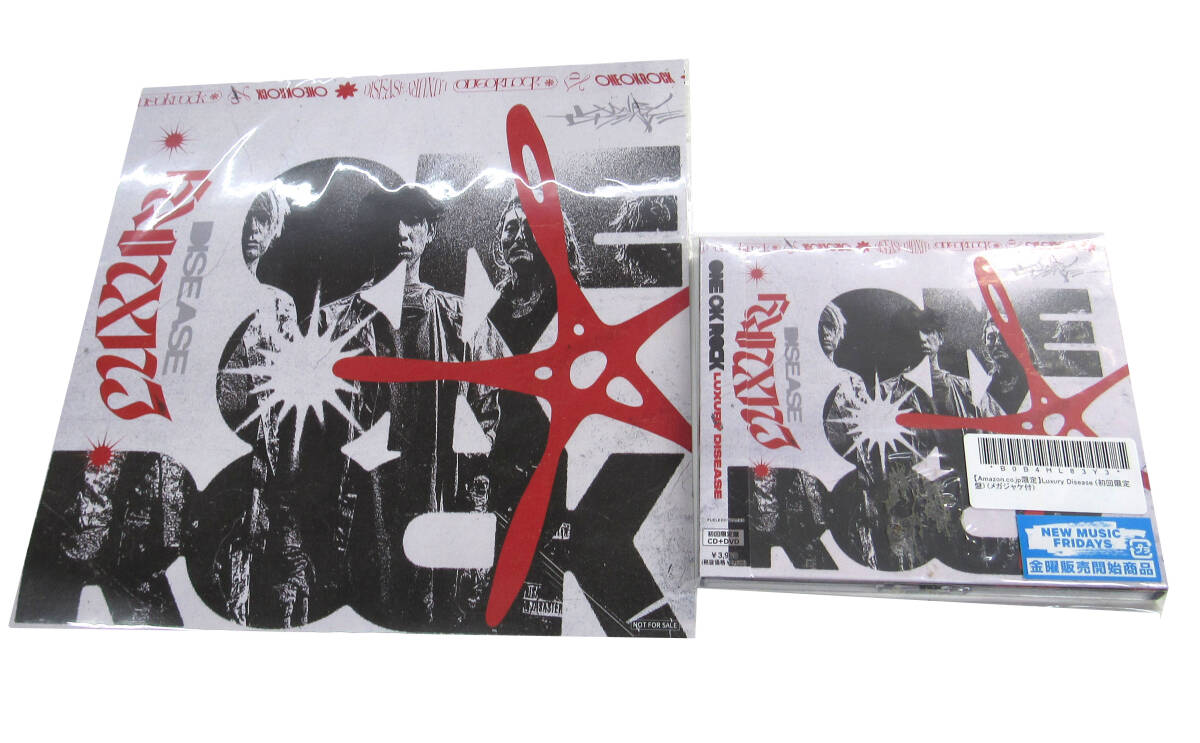 未開封 ONE OK ROCK Luxury Disease 初回限定盤 CD＋DVD ワンオクロックの画像1